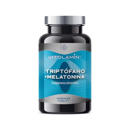 Vitolamin Triptófano + Melatonina 120comp