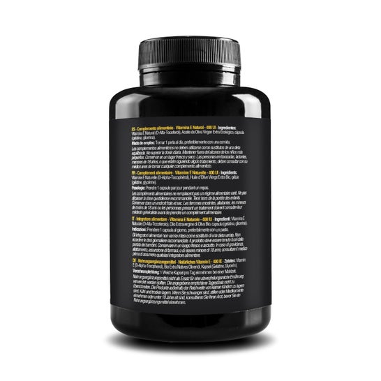 Zenement Vitamina E Natural 400 Ui D-Alfa-Tocoferol 200 Perlas