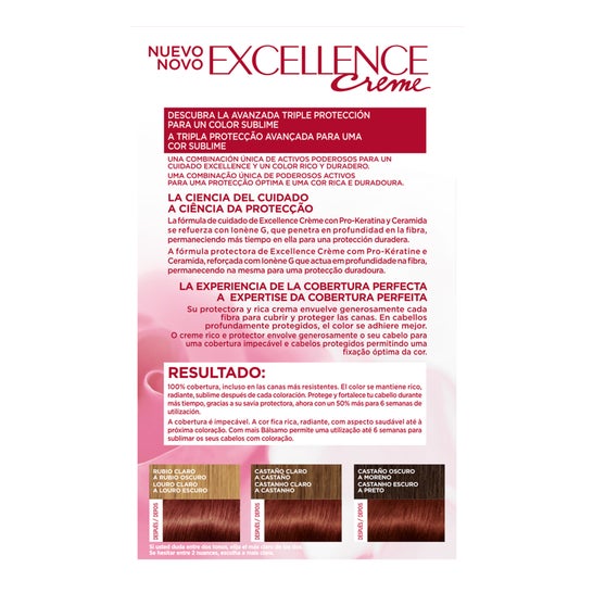 L'Oreal Set Excellence Creme Tint 454 Cobrizo