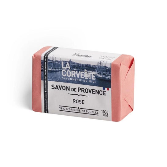 La Corvette pastilla de jabón de Provenza rosas 6uds + 1ud REGALO