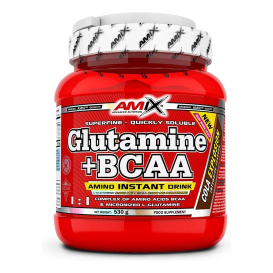 Amix Glutamine+BCAA Cola 530g