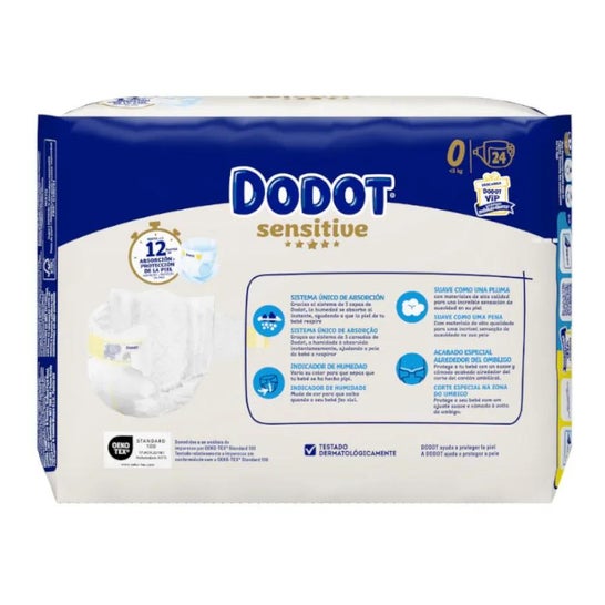 Dodot Sensitive T-0 DE 1.5-2.5 Kg 24uds Dodot Sensitive T-0 DE 1.5-2.5 Kg 24uds