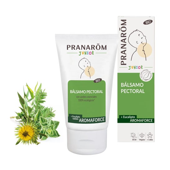 Pranarôm Aromaforce Junior Bálsamo Pectoral BIO 50ml