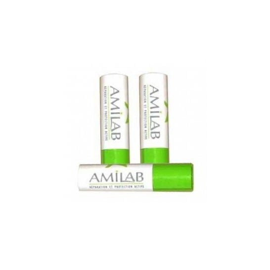 Amilab Bálsamo Labial Trio Care