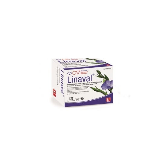Linaval® 120cáps blandas