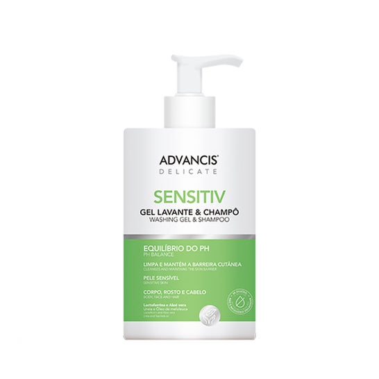 Advancis Delicate Sensitiv Gel Lavagem Champô 500ml