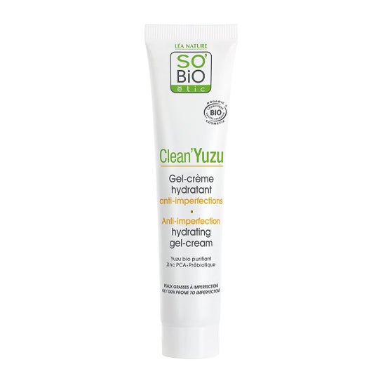 So'Bio Étic Clean Yuzu Crema Gel Hidratante Anti Imperfecci 50ml