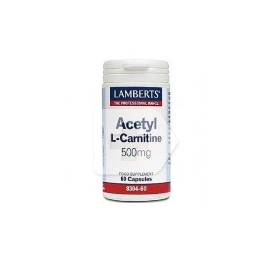 Lamberts Acetyl L-Carnitine 500mg 60cps