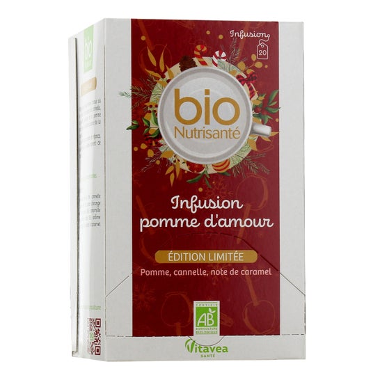 Nutrisanté Infusión Manzana del Amor Bio 20 Sobres