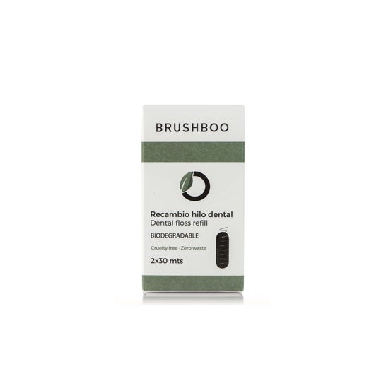 Brushboo Set Recambio Hilo Dental 2x30m