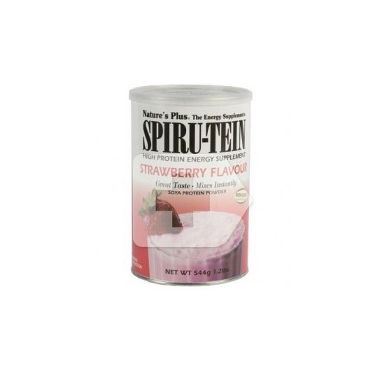 Nature's Plus Spiru-tein polvo sabor fresa 544 g