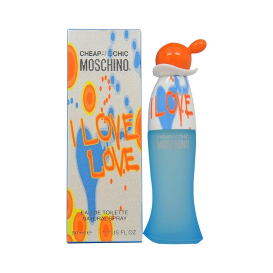 Moschino Goedkoop & Chic I Love Love Eau De Toilette 50ml Vaporized