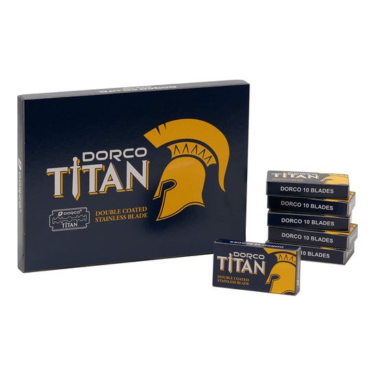 Dorco STL300 Titan Double Coated Stainless Blade 100uds