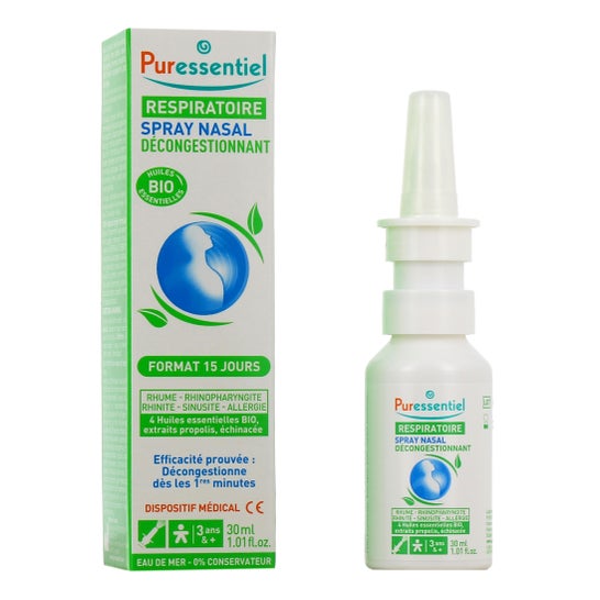 Puressentiel Nasal Spray Allergy Decongestant 30 ml
