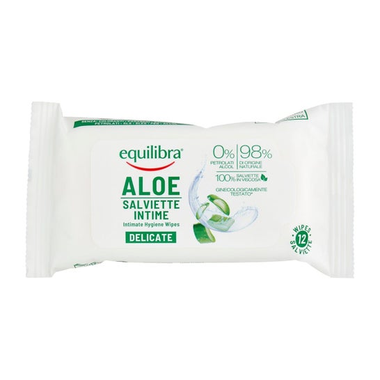 Equilibra Aloe Salviette Intime Delicate 12 Unità