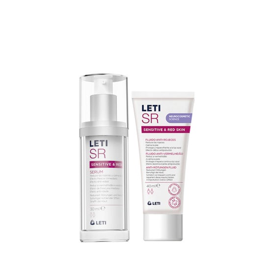 Leti Sr Sérum Antivermelhidão 30ml + Fluido Antivermelhidão 40ml