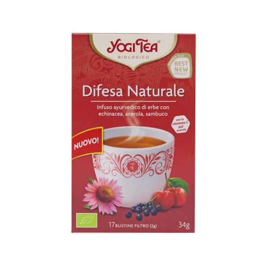 Yogi Tea defensas naturales 17 bolsas