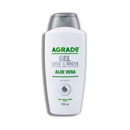 Agrado Gel de Baño y Ducha Aloe Vera 750ml