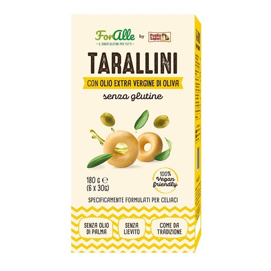 ForAlle Tarallini Sin Gluten 6x30g