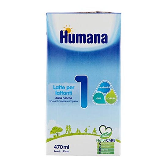Humana 1 Naturcare Latte Per Lattanti 470ml Humana,