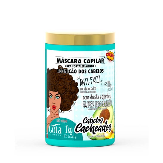 Gota Dourada Mascarilla Fortalecedora Cabello Rizado 1kg