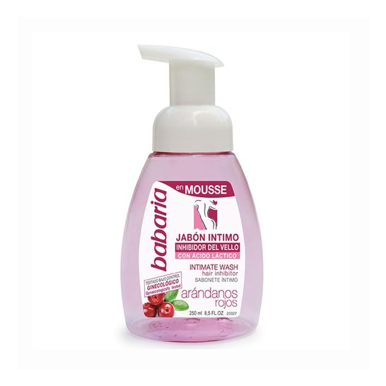 Sapone intimo bavarese in rosso mirtillo Mousse 250ml