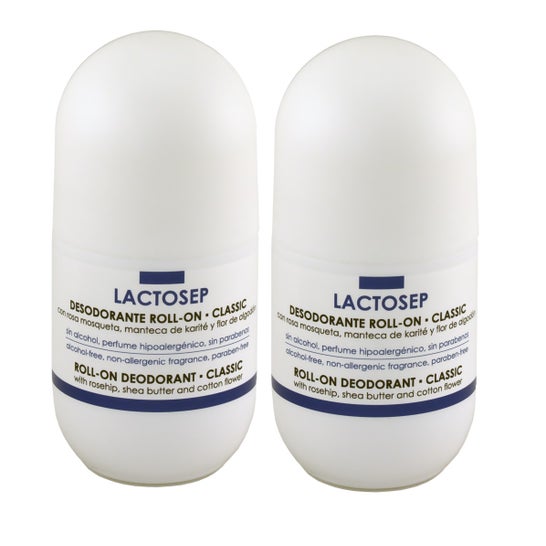 Lactosep Pack Desodorante Alumbre 2x75ml