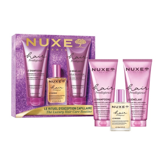 Nuxe Cofre Hair - Champú + Acondicionador + Mascarilla