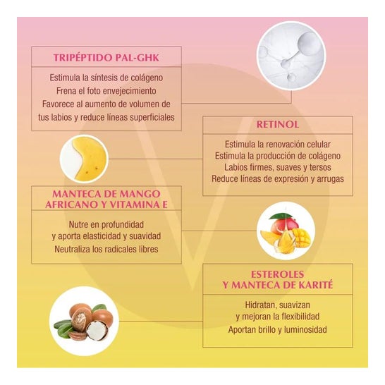 Volumax Fruit Gloss jordbær og creme 15ml Volumax Fruit Gloss jordbær og creme 15ml