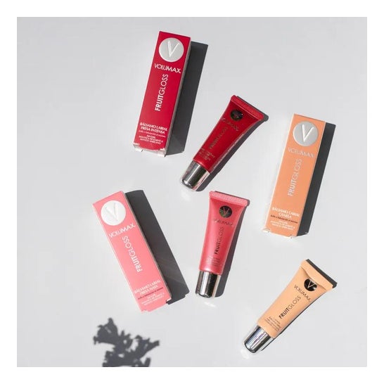 Volumax Fruit Gloss jordbær og creme 15ml Volumax Fruit Gloss jordbær og creme 15ml