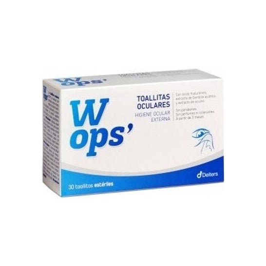 Wops 30 Sterile Eye Wipes