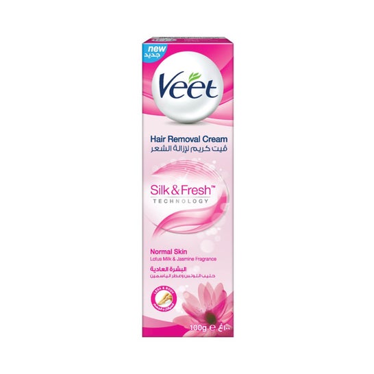 Veet Silk&Fresh Crema Depilatoria Piel Normal 100ml