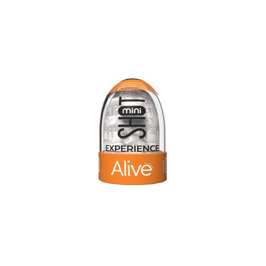 Alive Shot Experience Mini Masturbador Transparente 1ud