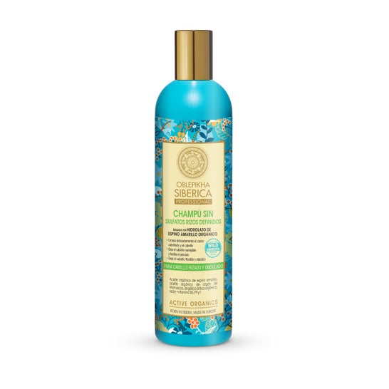 Natura Siberica Sulfatfri shampoo krøller 400 ml