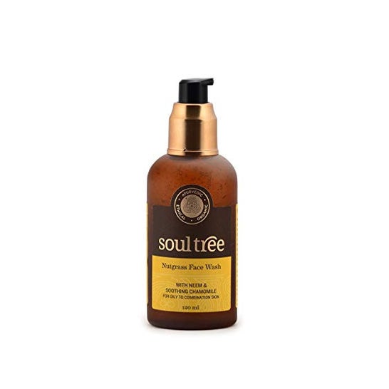 Soultree Nutgrass Facial Cleansing Gel Oily Combination Skin 120ml