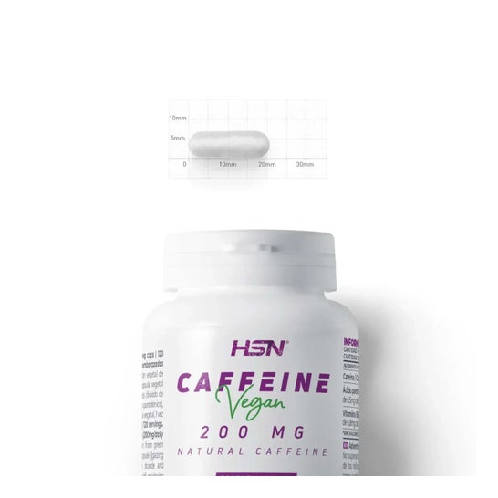 HSN Cafeína Natural 200mg 120vcaps