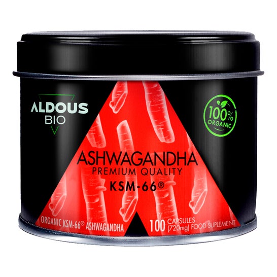 Aldous Bio Ashwagandha KSM-66 Organic 100caps