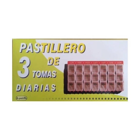 Weekly Pillbox Sg - 3 Weekly Medication Organizer 3T Daily Gde
