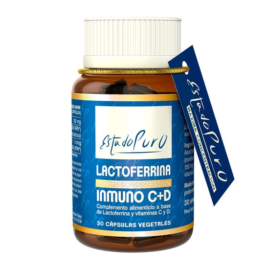 Estado Puro Lactoferrina Inmuno C+D 30caps