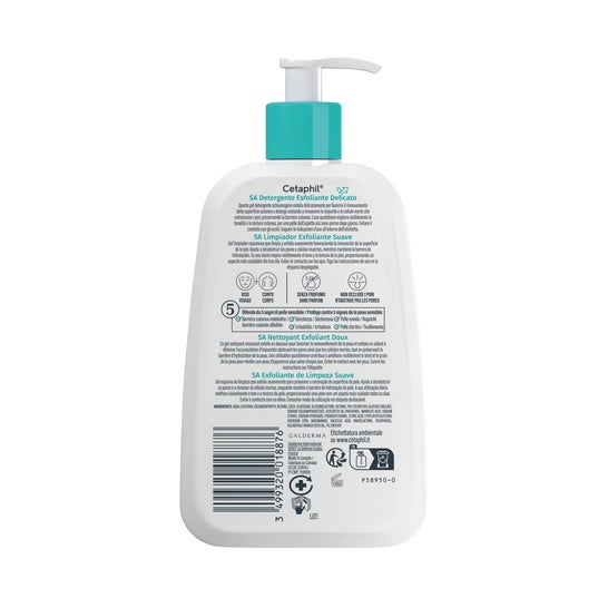 Cetaphil SA Limpiador Exfoliante Suave 236 ml