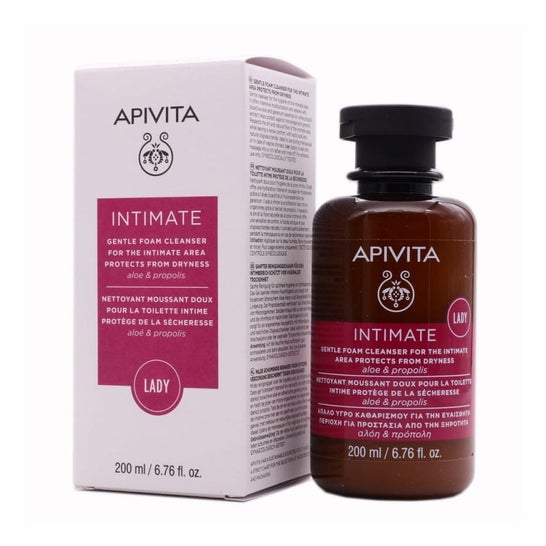 Apivita Intimate Daily gel limpiador suave íntimo 200ml