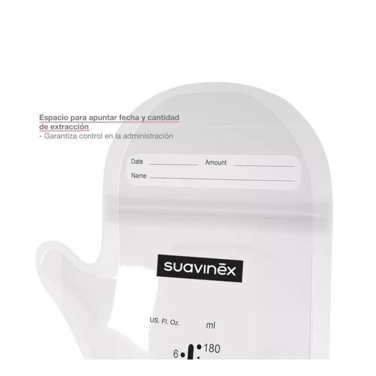 Borse per la conservazione del latte materno Suavinex™ 25 pz Borse per la conservazione del latte materno Suavinex™ 25 pz
