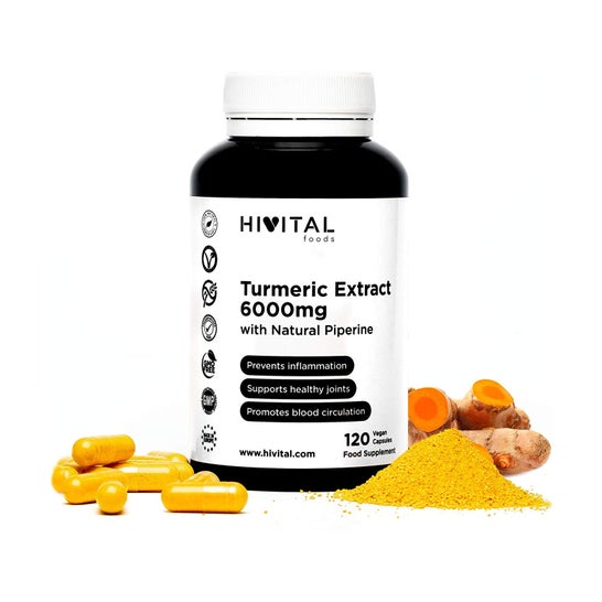 Hivital Foods Turmeric Extract 6000 Hivital,