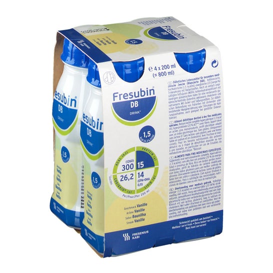 Fresubin Db Drink Vanilla 4X200ml