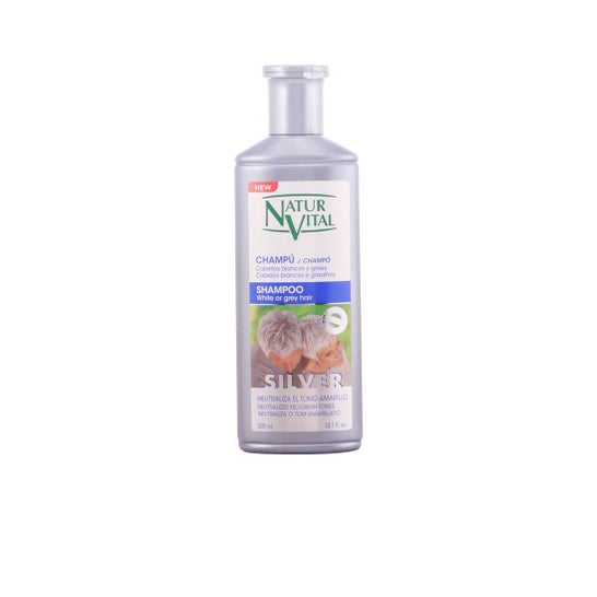 NaturVital Silber Shampoo Weißes Haar Ygis 300ml