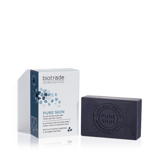Biotrade Cosmeceuticals Pure Skin Detoxifying Black Soap 100g