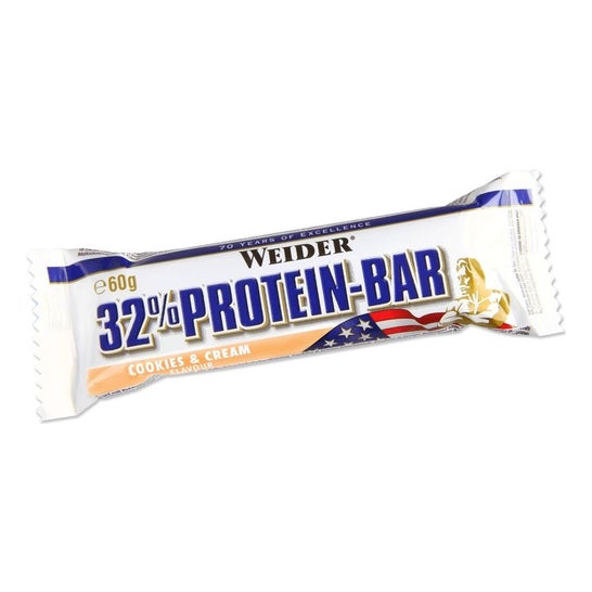 Weider 32% Protein Bar Cookies and Cream 60g