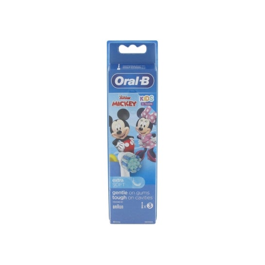 Oral-B Cepillo Cabezal de Recambio Infantil Extra Suave 2uds