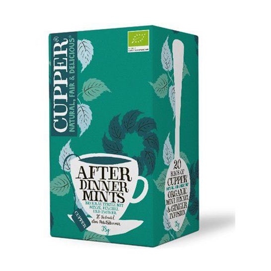 Cupper After Dinner Mint Bio Infusión 20uds