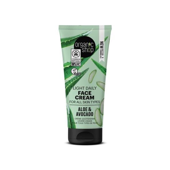 Organic Shop Aloe & Avocado Light Face Cream 50ml